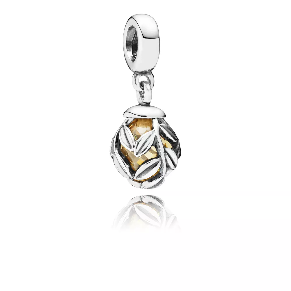 Charm com Pendente PANDORA Folha de Louro - 791407CCZ