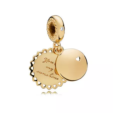 Pingente PANDORA Shine - "Você é meu raio de sol" - 767066EN158