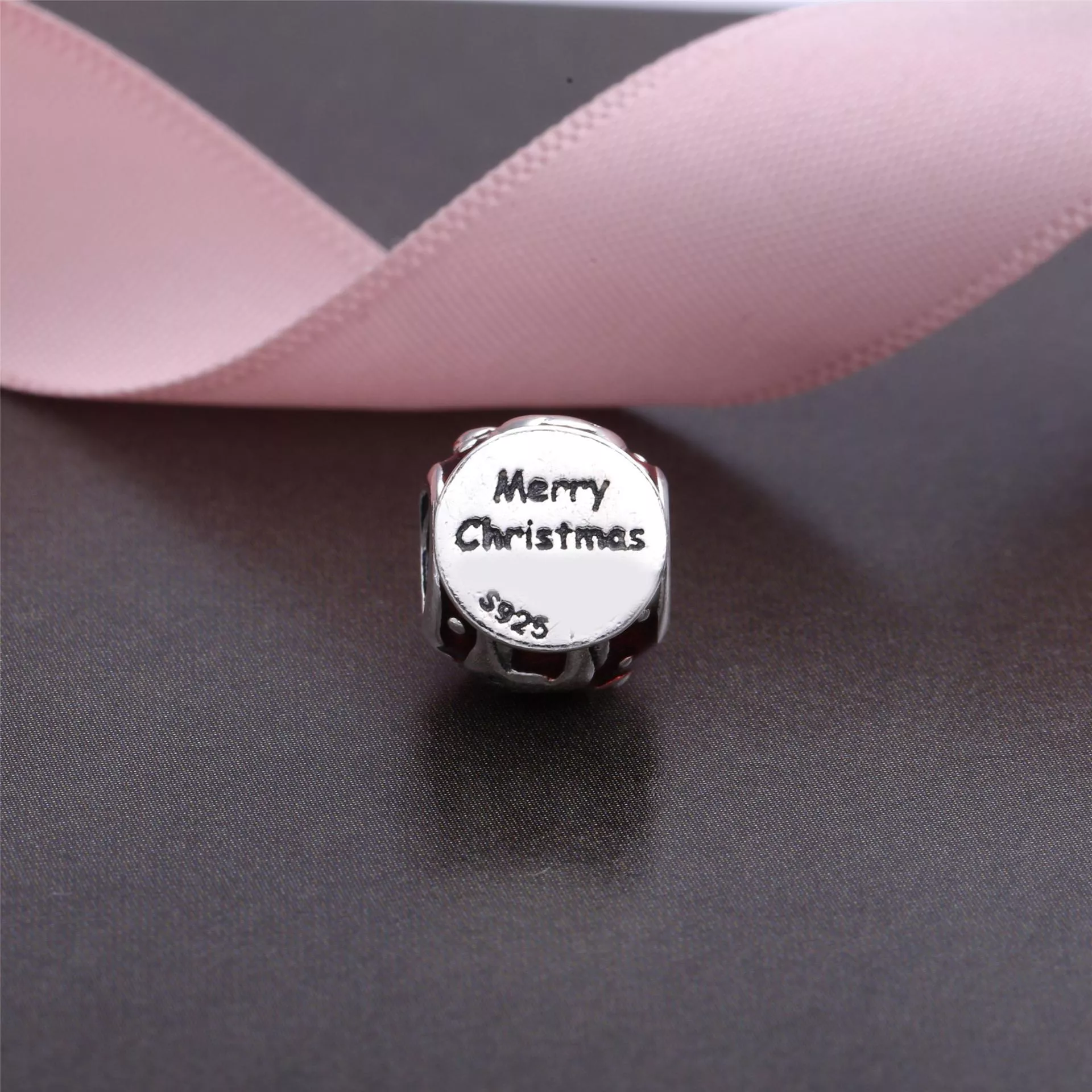 Charm PANDORA de Prata e Esmalte Snow Globe - 791228EN12