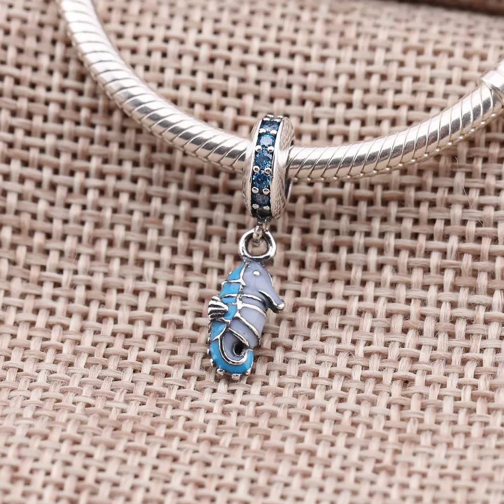 Charm PANDORA de Prata Pendente Cavalo Marinho - 791311MCZ