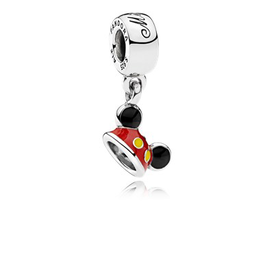 pingente chapeu do mickey pandora