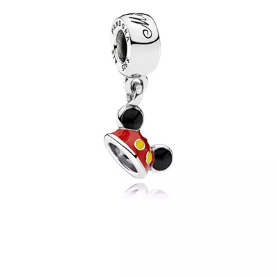 pingente chapeu do mickey pandora