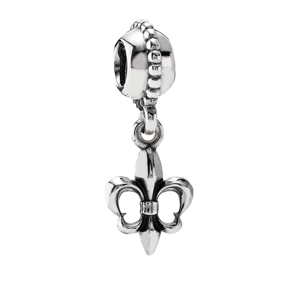 pingente flor de lis pandora