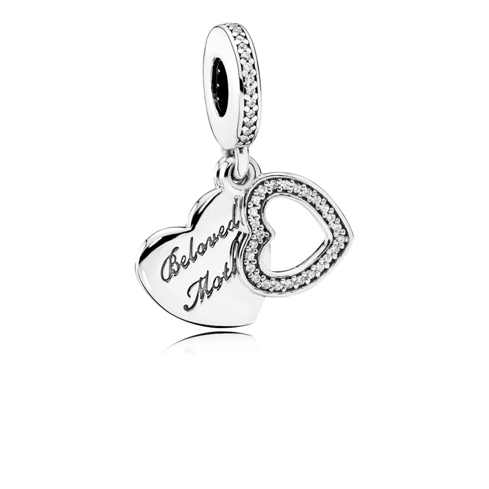 pingente pandora amada mãe 791883cz