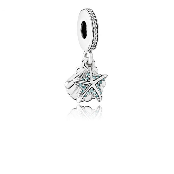 pingente pandora amuletos do mar 792076czf