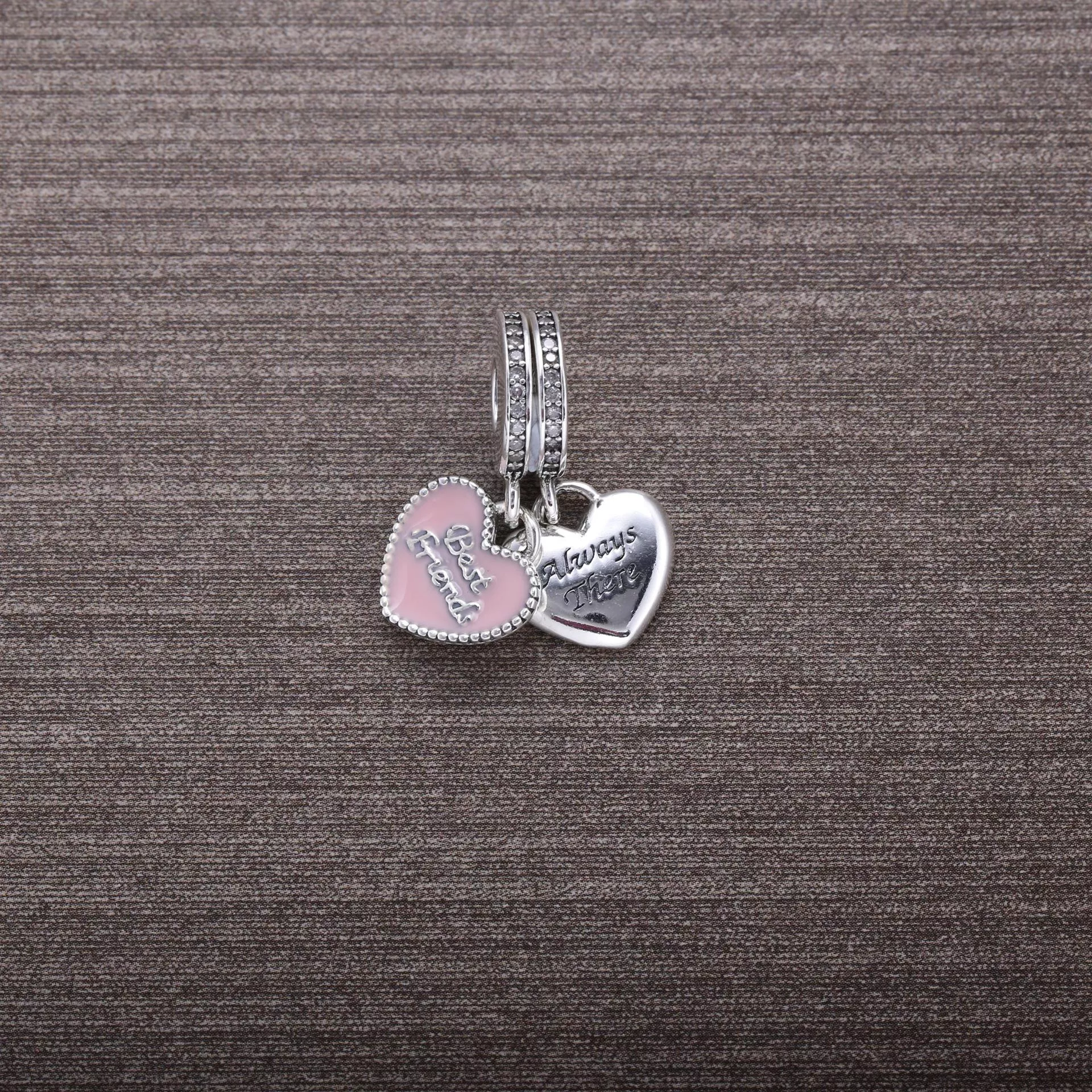 Pingente PANDORA Estarei Sempre Aqui "Always There" - "Best Friends"