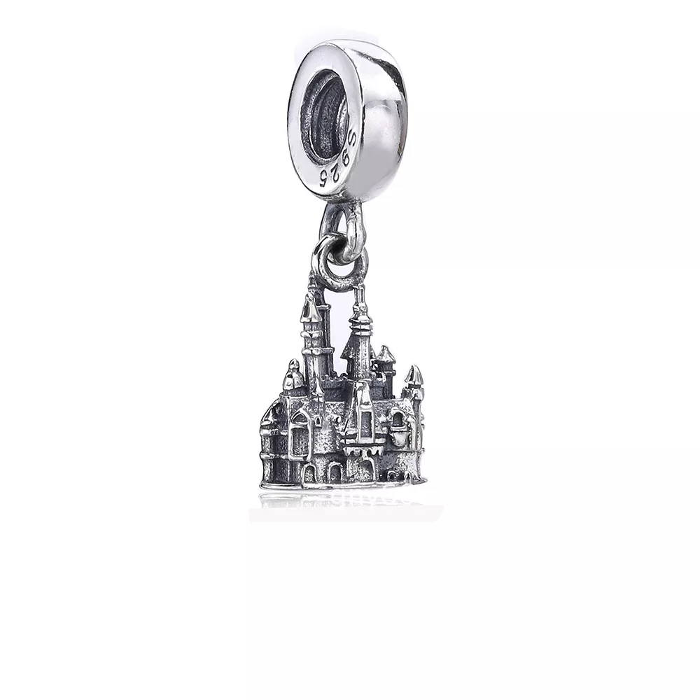 Pingente Pandora de prata Castelo