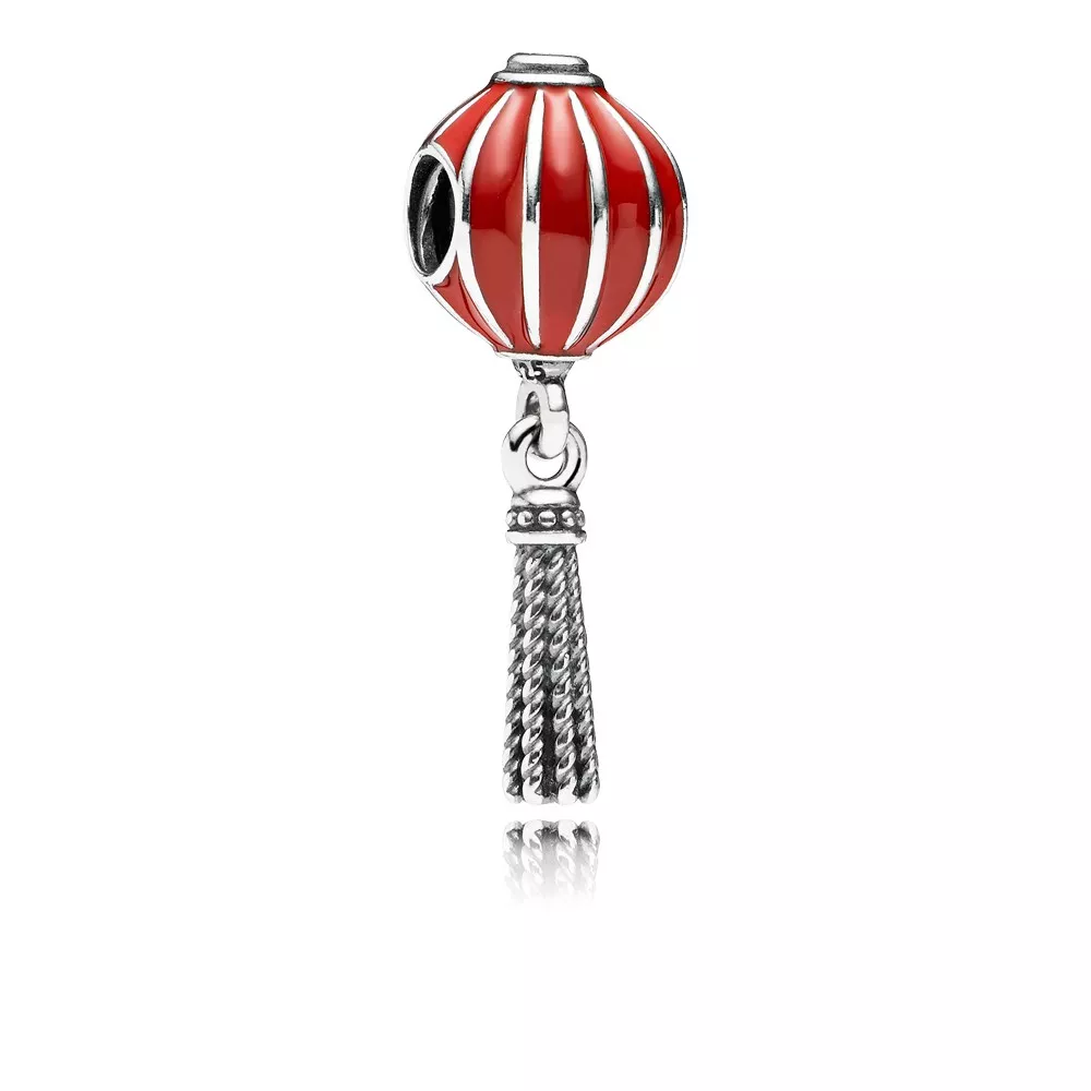Charm PANDORA de Prata Esmalte Pendente Lanterna Chinesa - 791299EN09