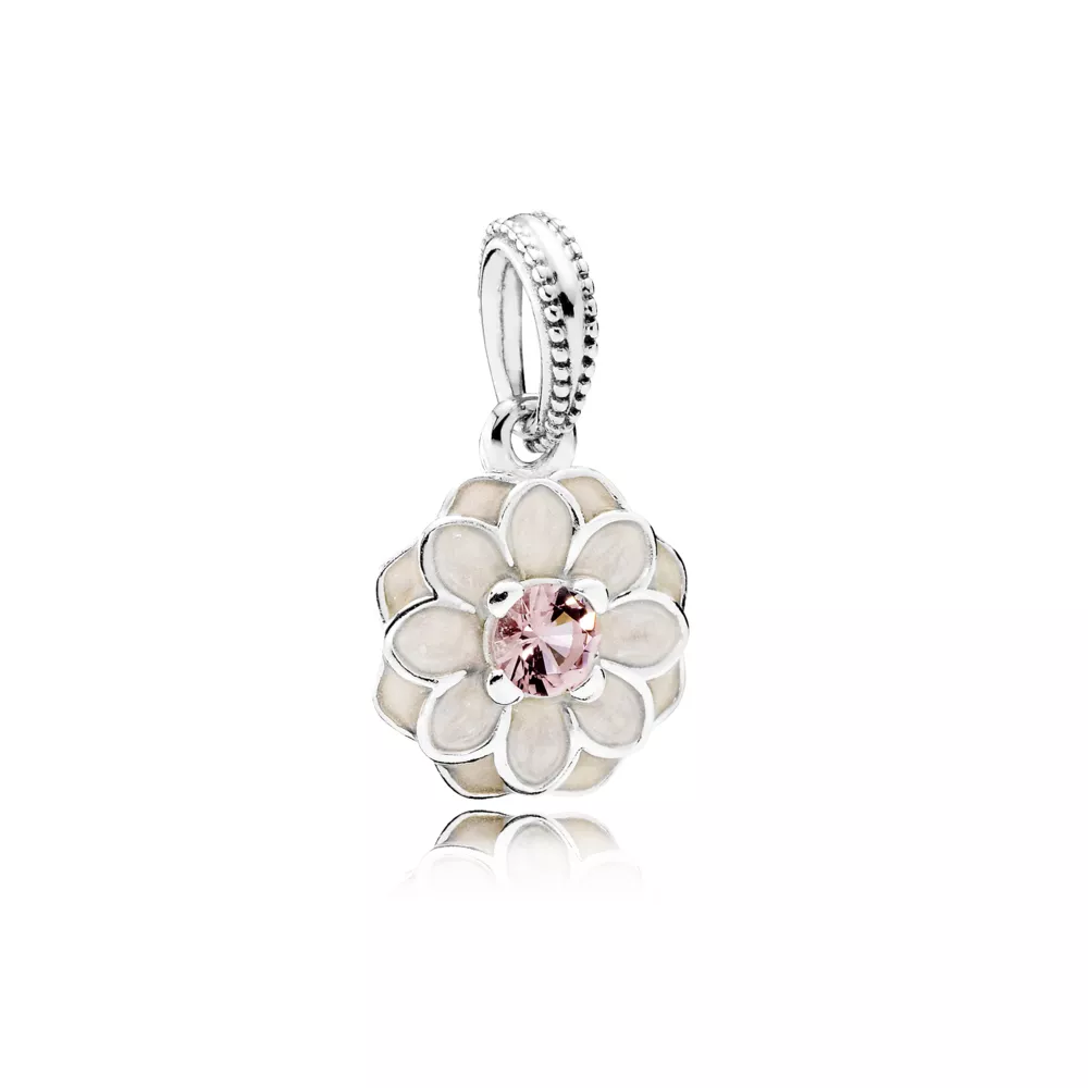 Pingente PANDORA Dália Flor da Gentileza - 791829NBP