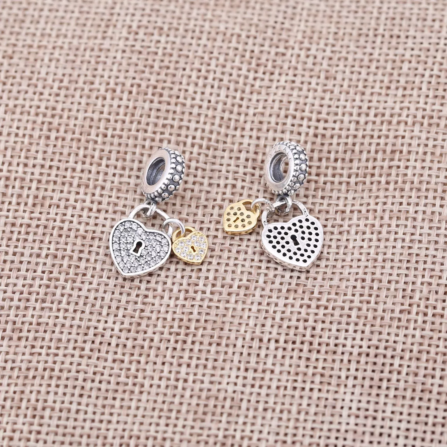 Pingente PANDORA Love Locks - 791807CZ