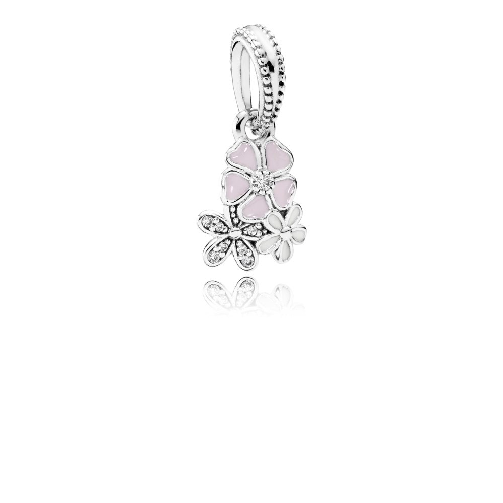 pingente pandora poesia das flores 791824enmx