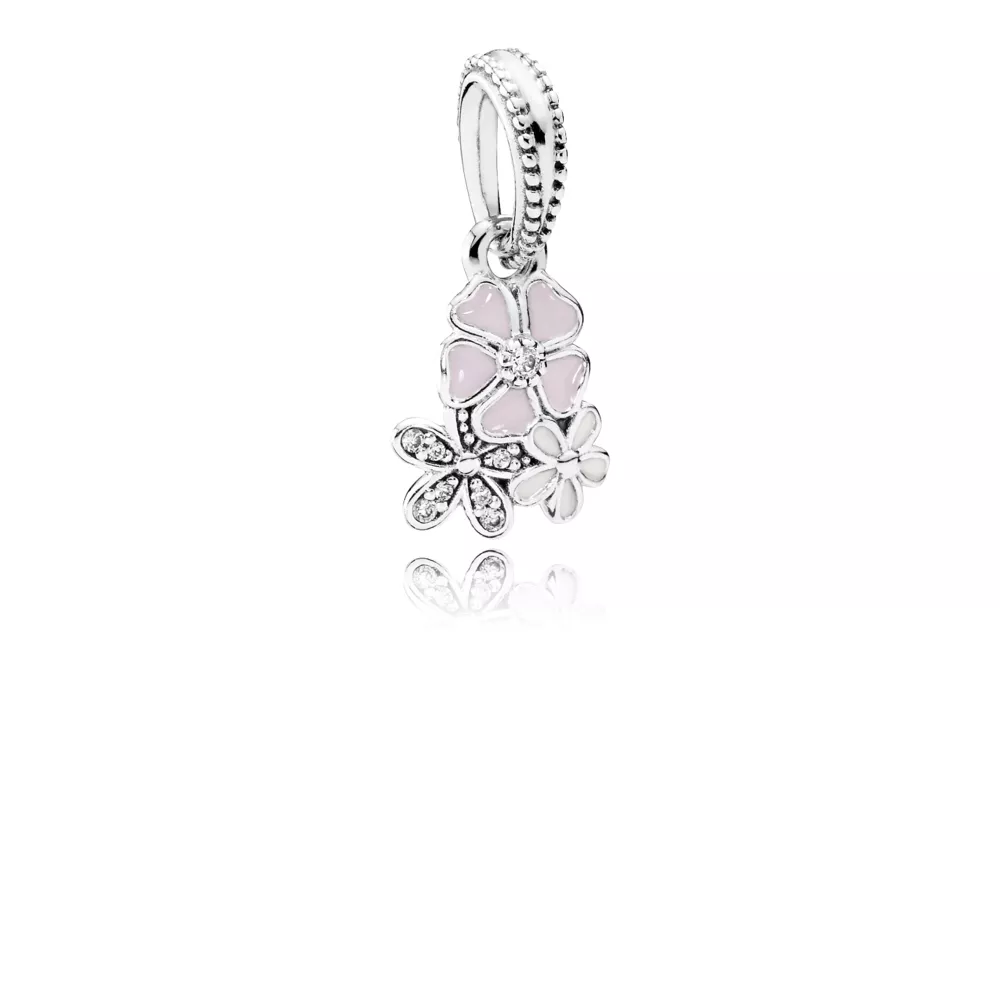 pingente pandora poesia das flores 791824enmx