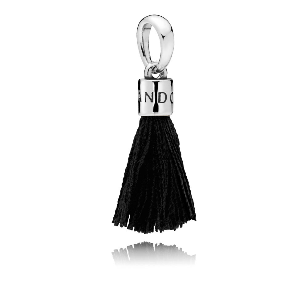 pingente pandora preto