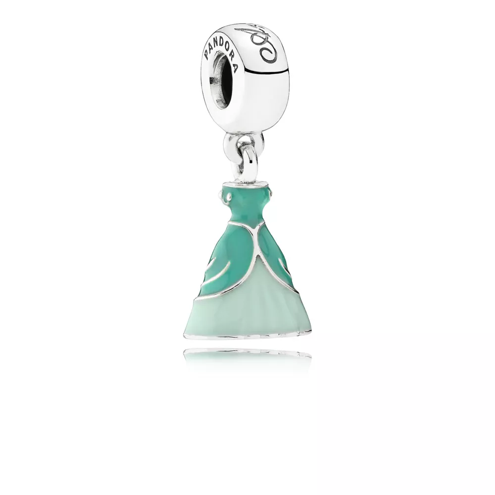 pingente pandora vestido ariel 791577enmx