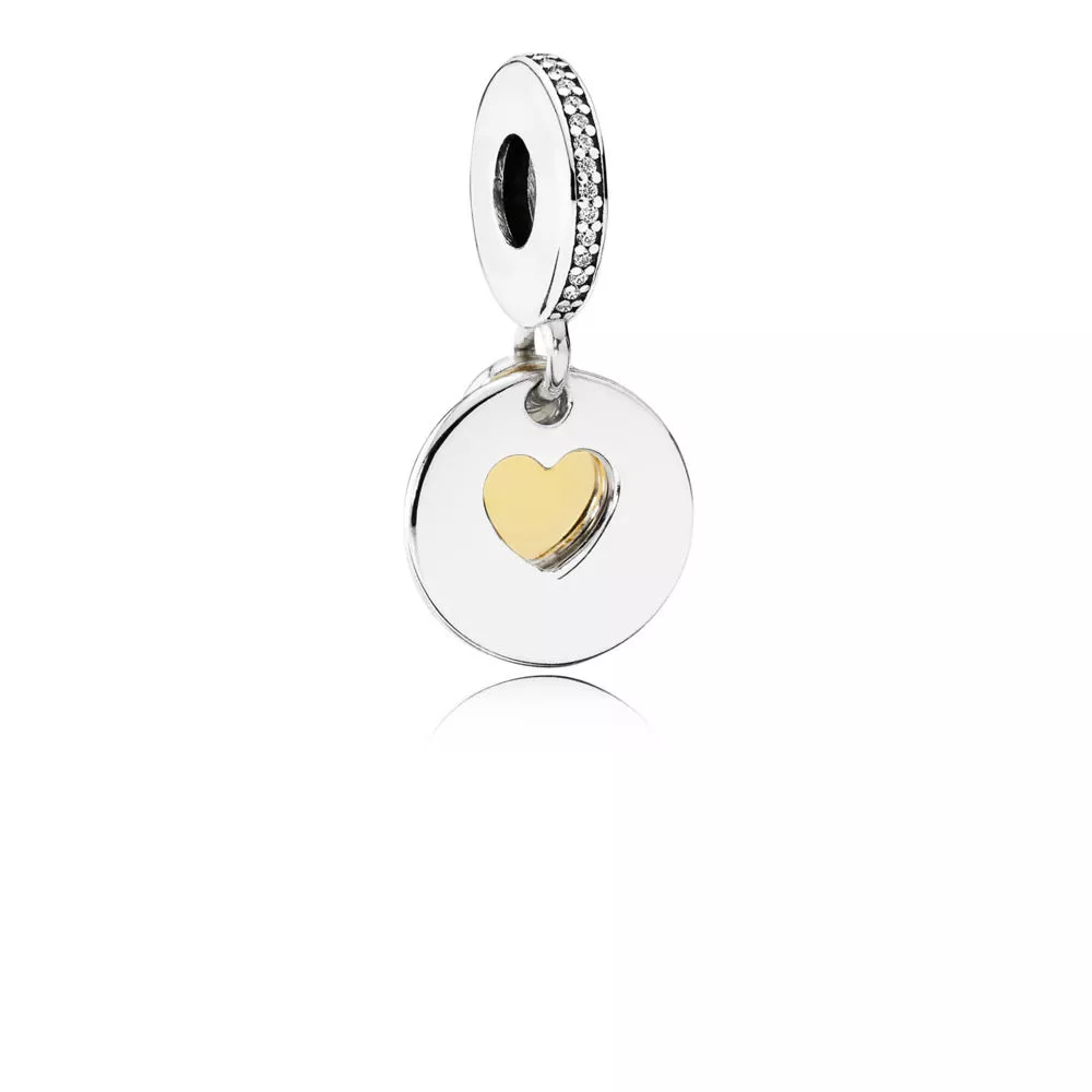 Pingente PANDORA "Você & Eu para Sempre" - 791979CZ