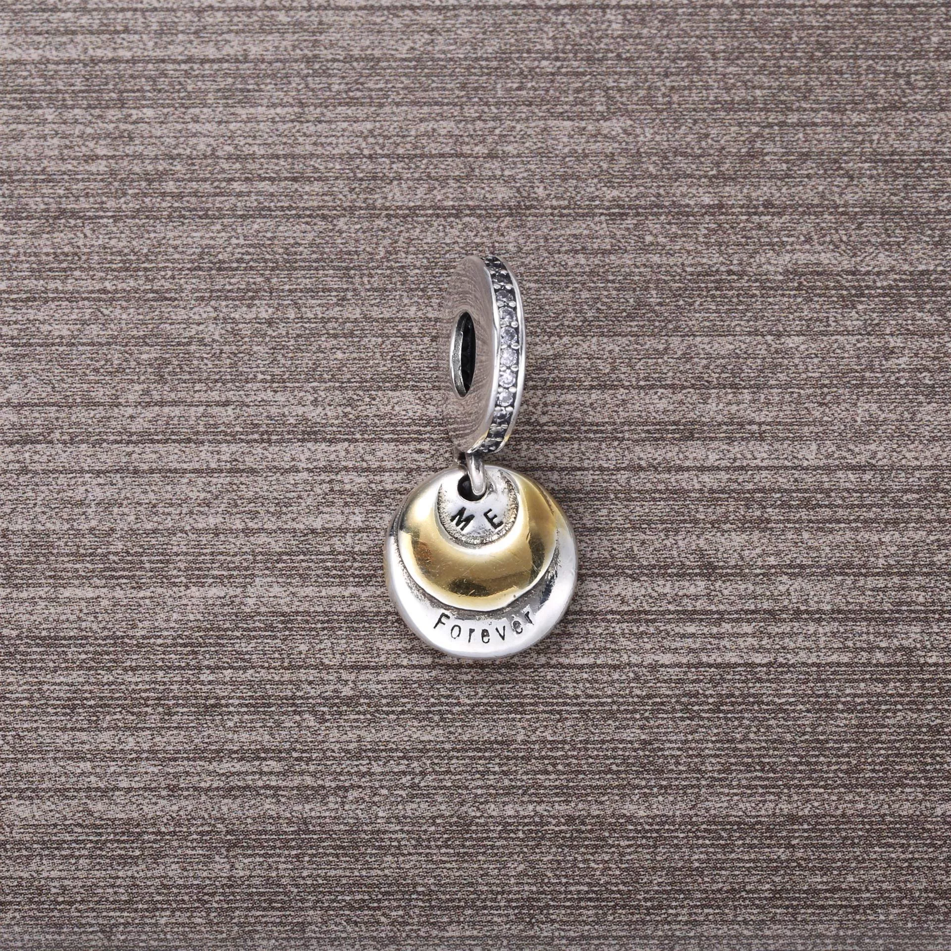 Pingente PANDORA "Você & Eu para Sempre" - 791979CZ