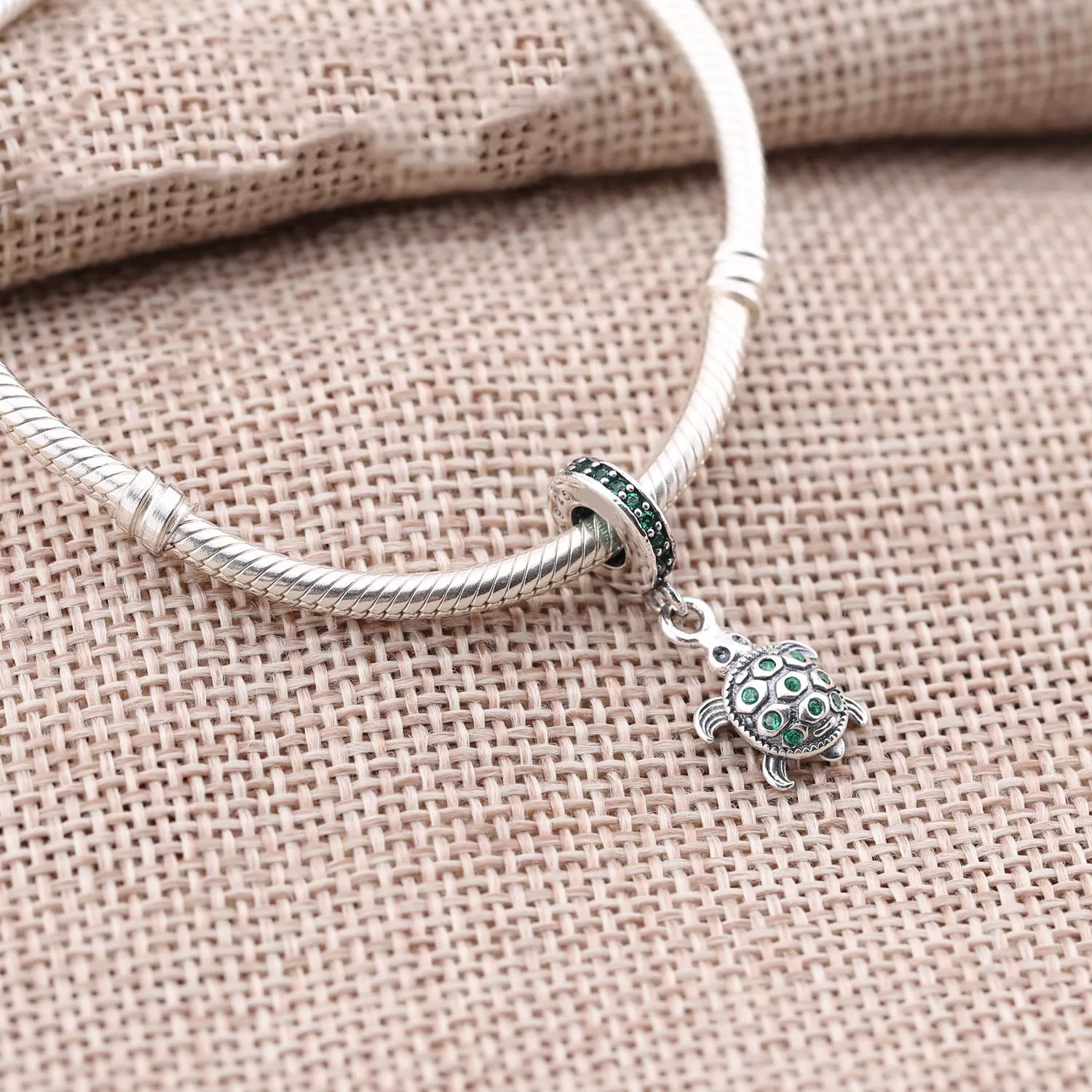 Pingente Pandora de prata Tartarugas