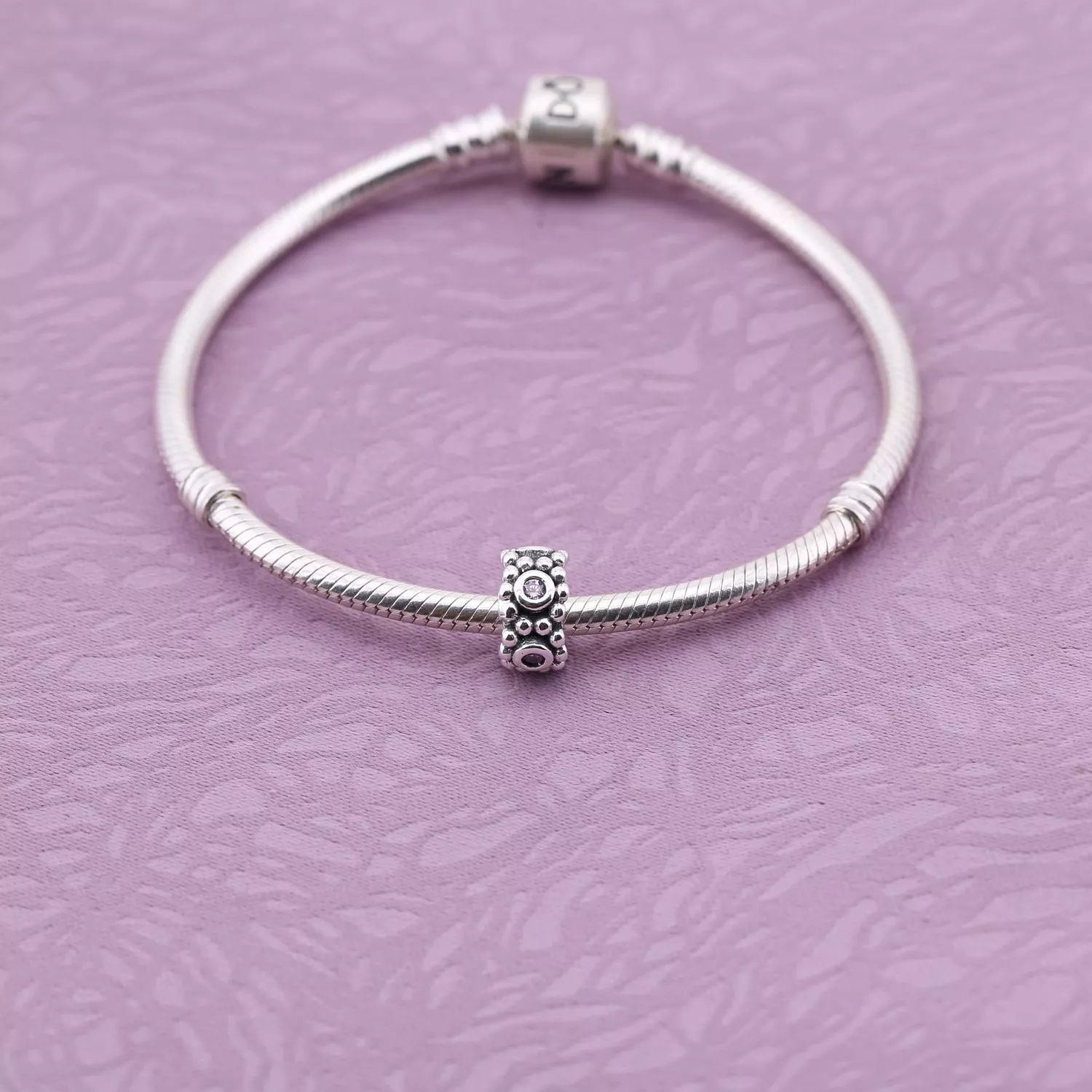 Separador PANDORA de Prata Sua Majestade Rosa - 791122PCZ