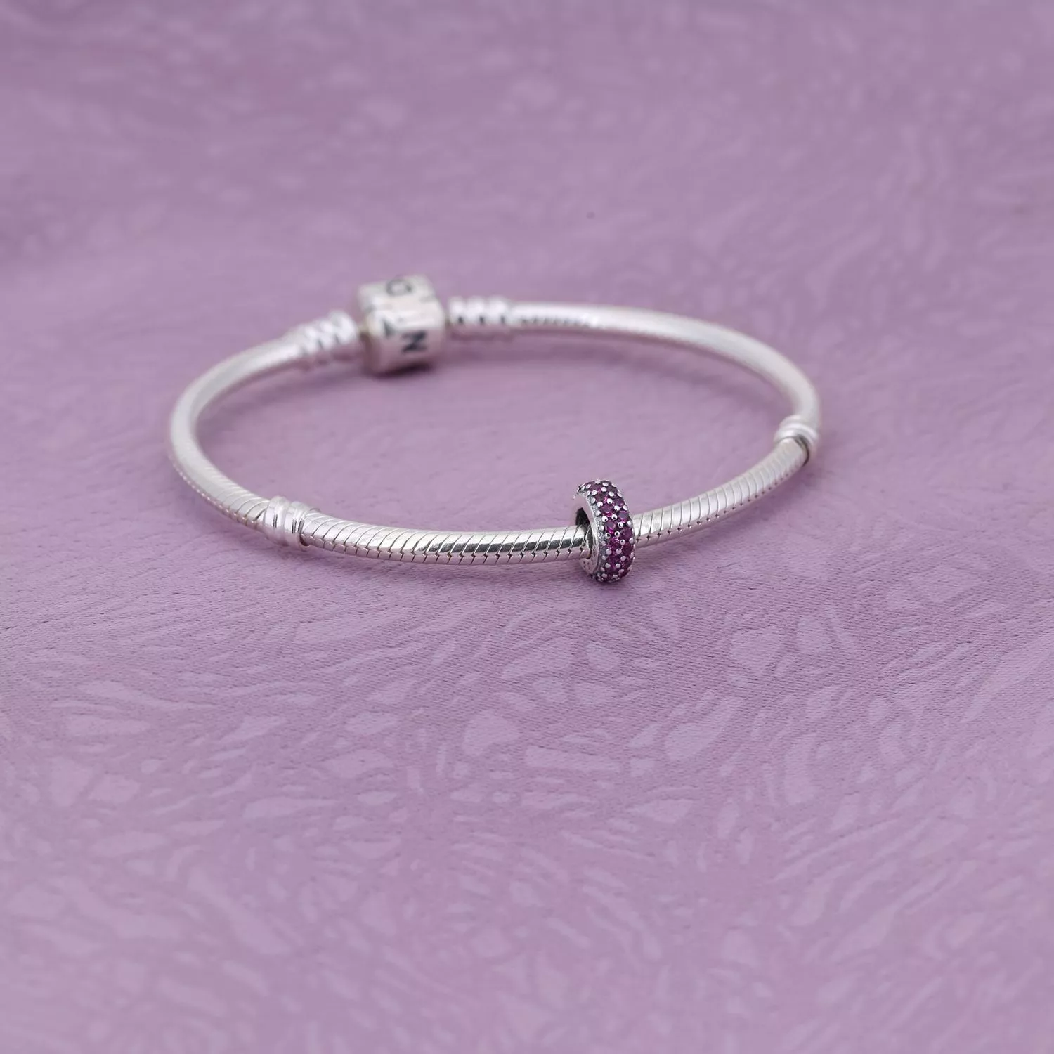 Separador PANDORA Pavê Encarnado - 791359CZR - Contas