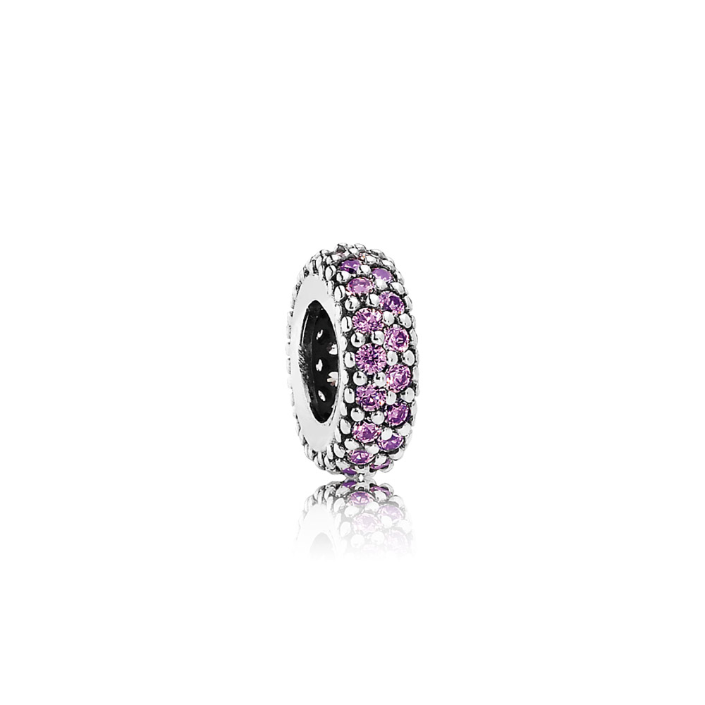 separador pandora pavê inspiração roxo 791359cfp contas