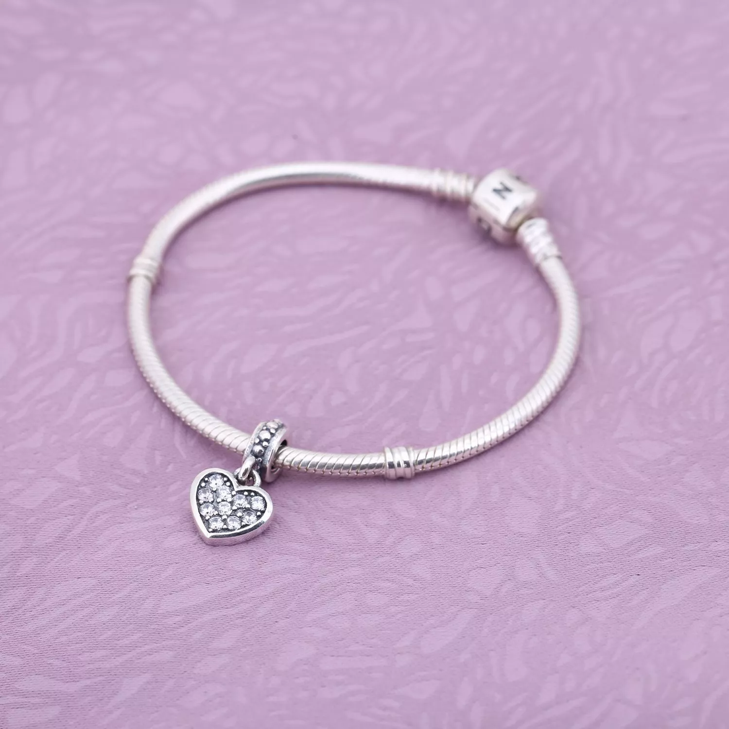 Sparkling Heart - 791023CZ - Contas