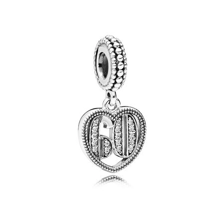 (imagem para) Pingente PANDORA 60 Anos de Amor - 797265CZ