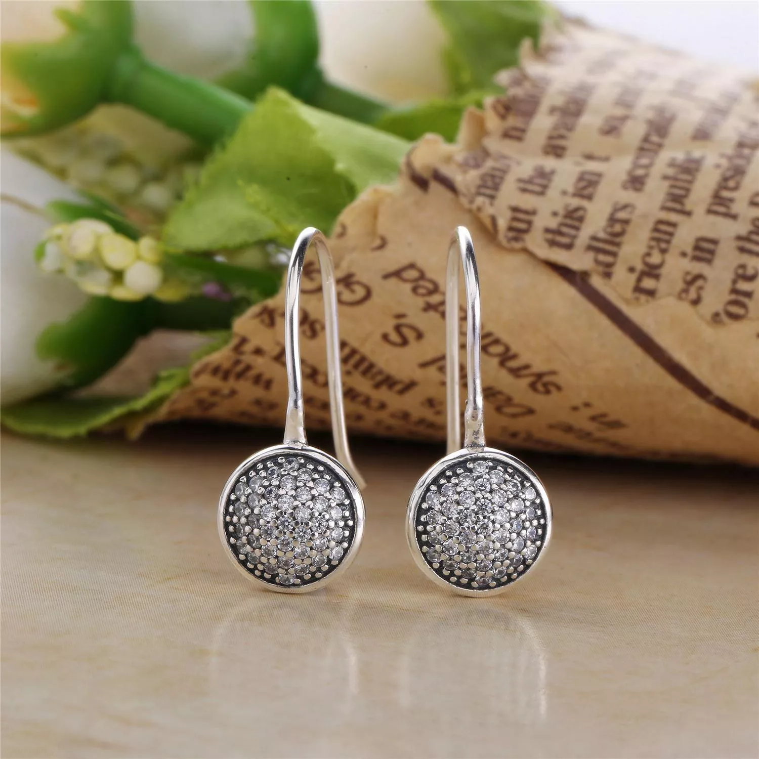 Brinco PANDORA Gotas Brilhantes - 290734CZ