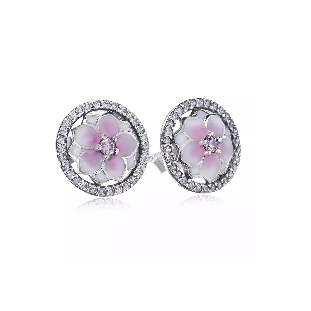 brinco magnólia pandora