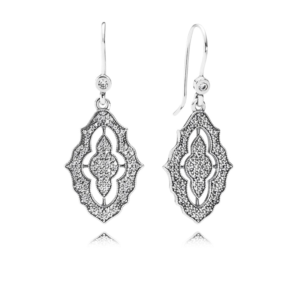 brinco pandora bela renda 290563cz