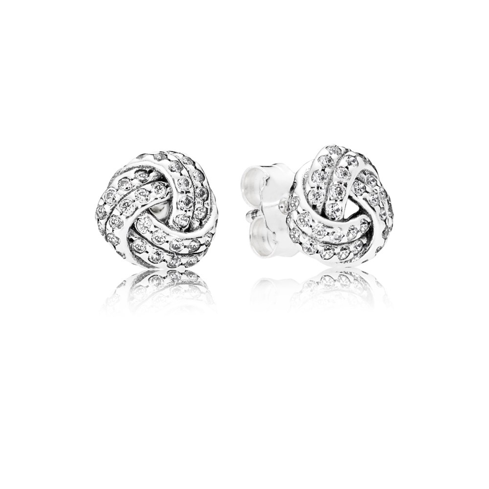 brinco pandora nó do amor 290696cz