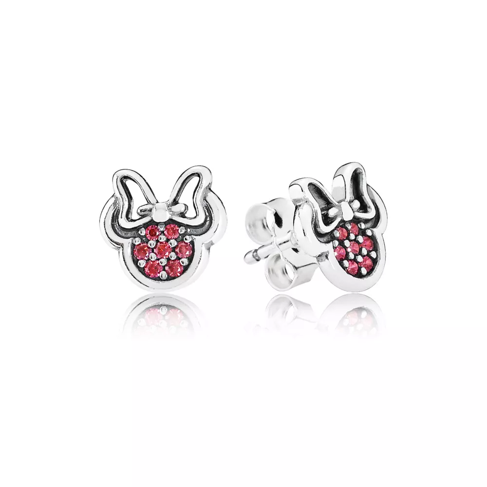 Brincos Pandora de prata Disney, Minnie