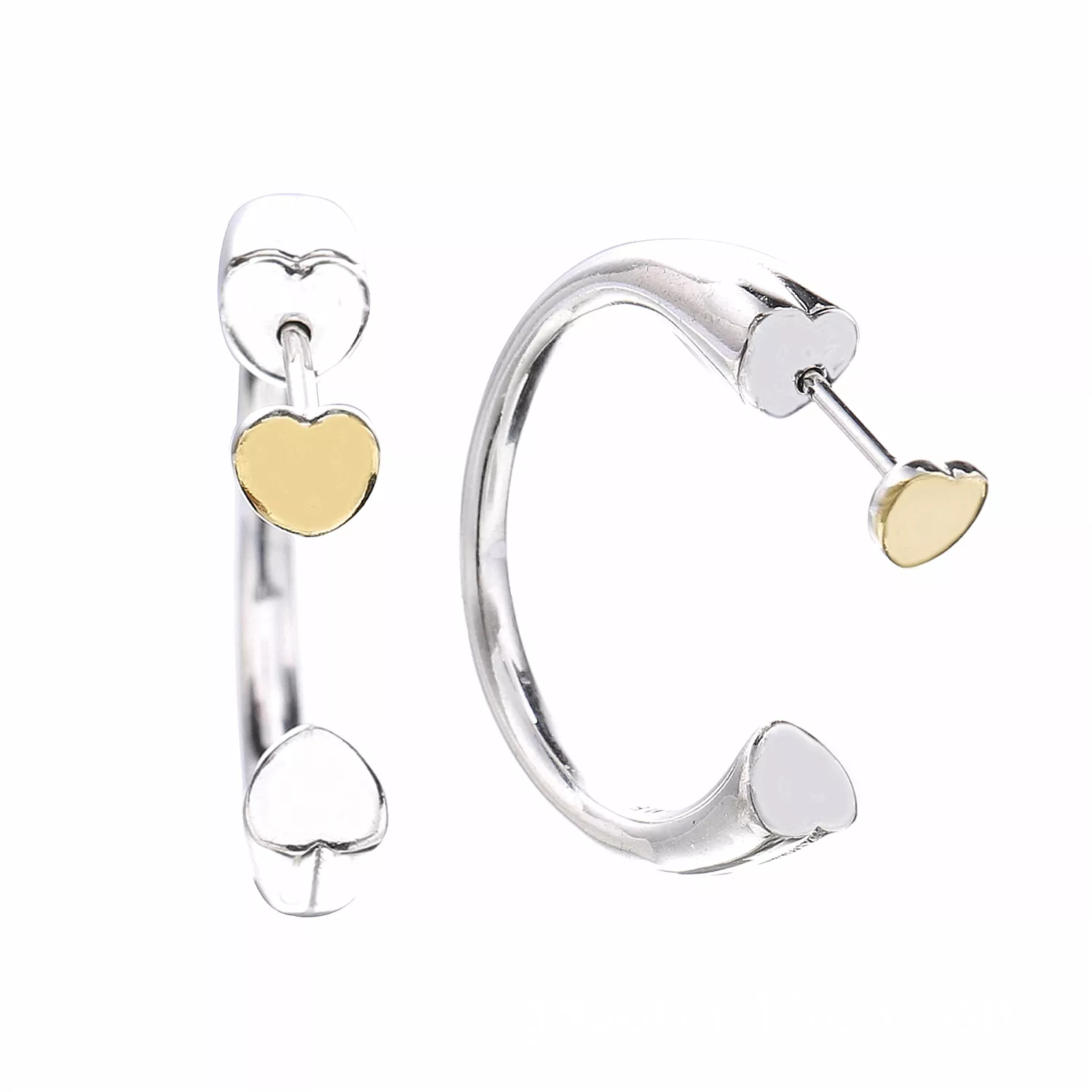 Brinco PANDORA Dois Corações