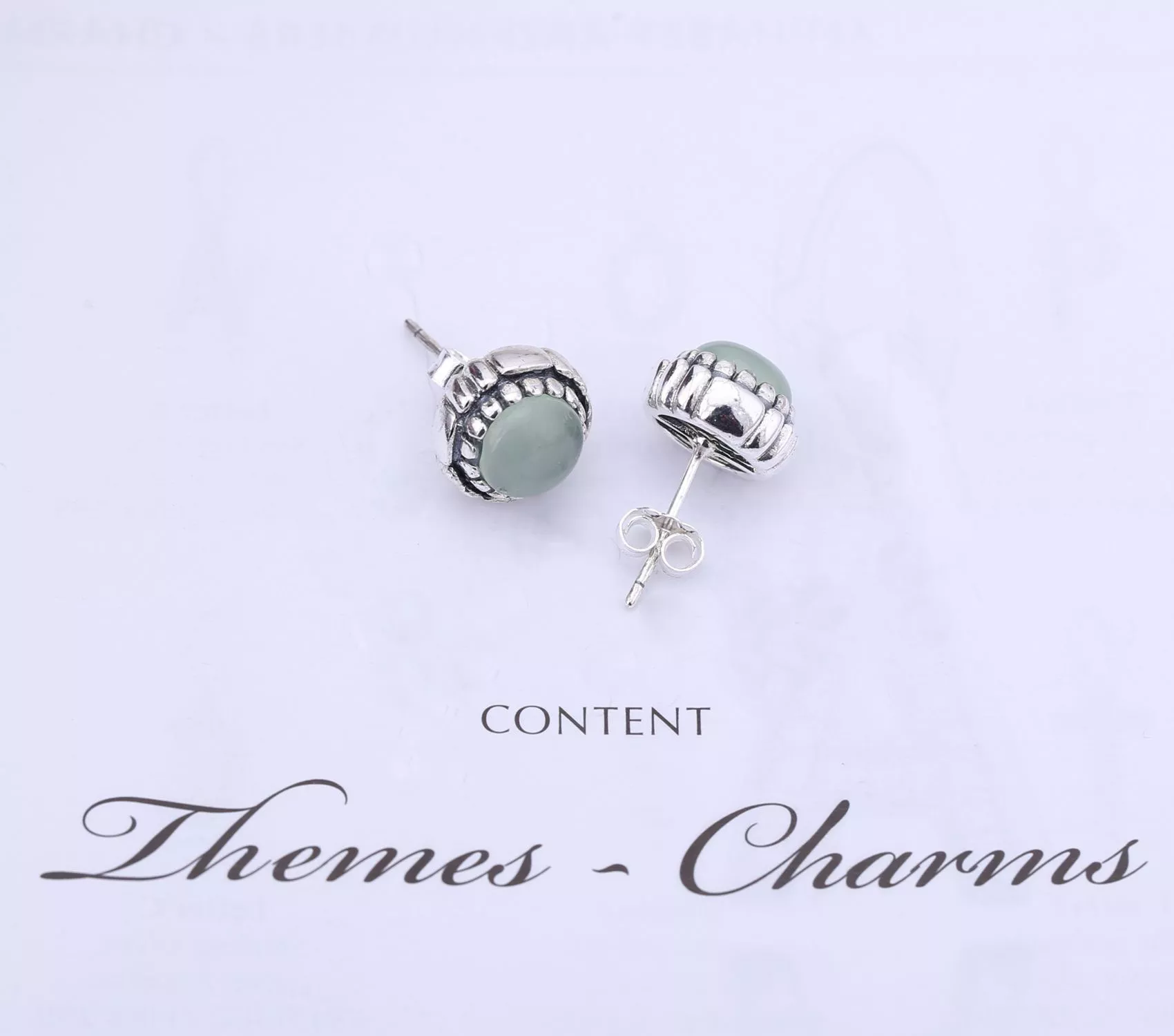 Brinco PANDORA de Prata Água Marinha - 290543AQ