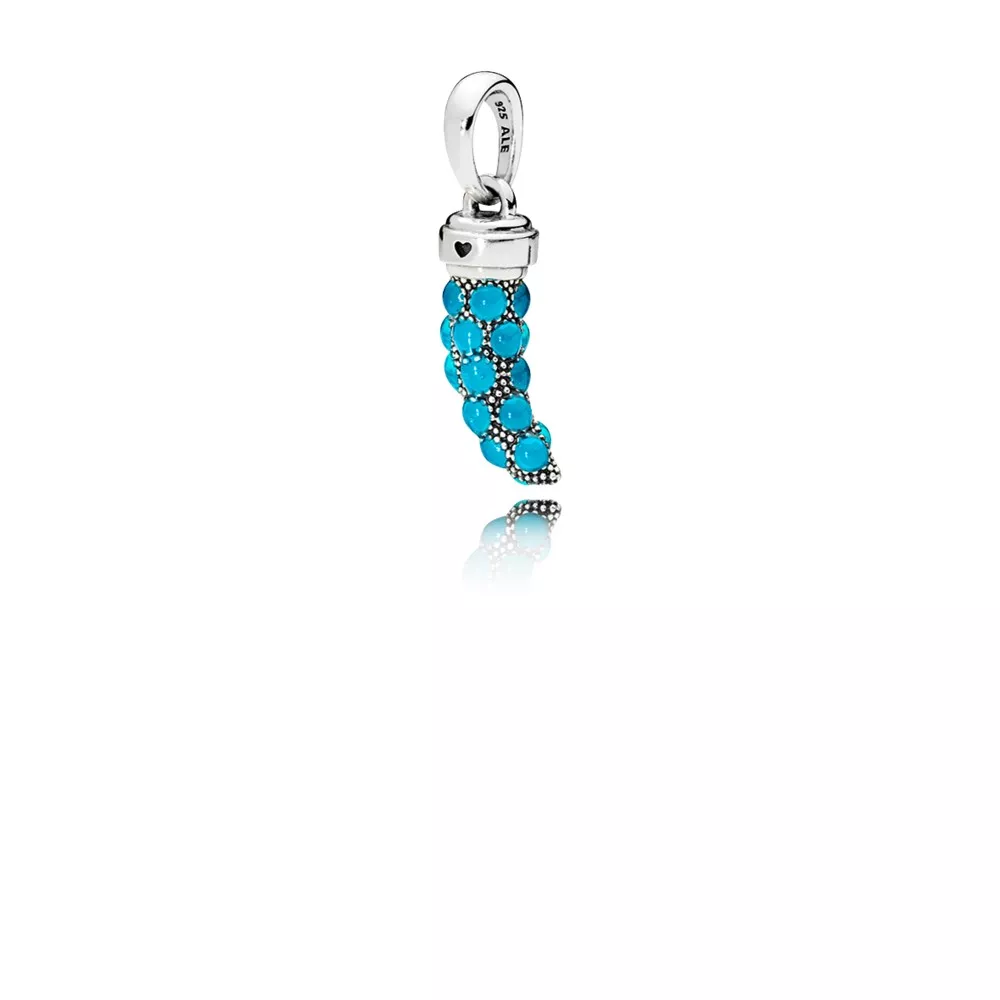 Charm Pendente PANDORA Amuleto da Sorte Azul - 397203EN168