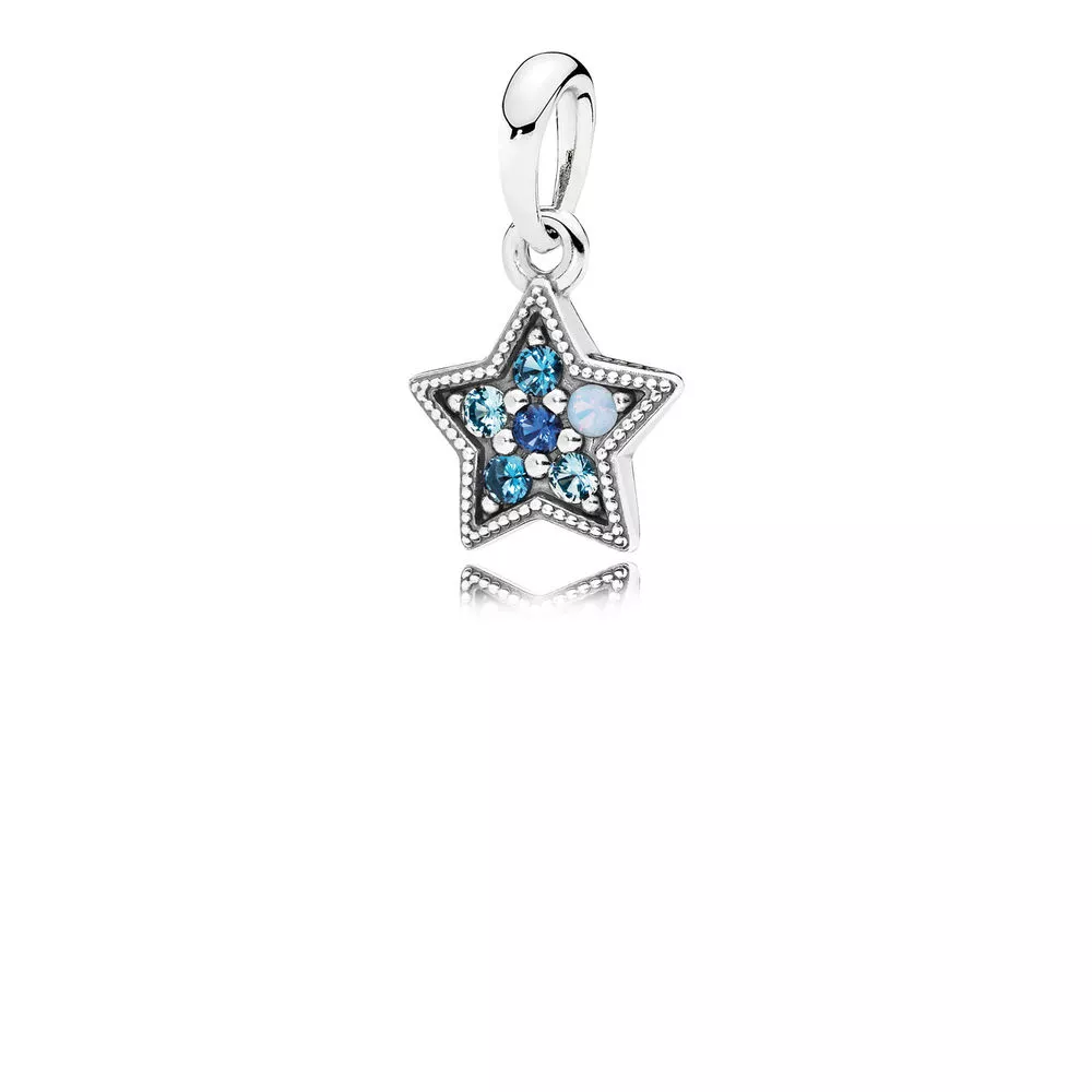 Charm Pendente PANDORA Estrela Brilhante - 396376NSBMX