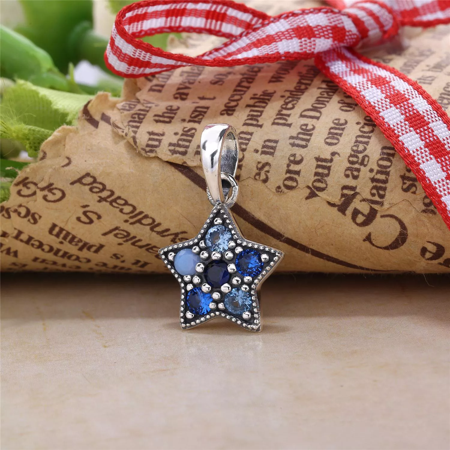 Charm Pendente PANDORA Estrela Brilhante - 396376NSBMX