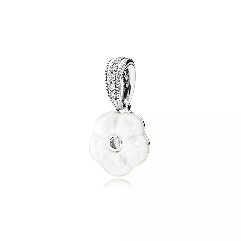 Charm Pendente PANDORA Flor Luminosa - 390386MOP