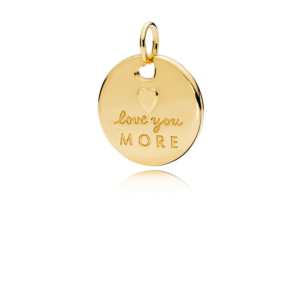 charm pendente pandora shine te amo muito 367351en23