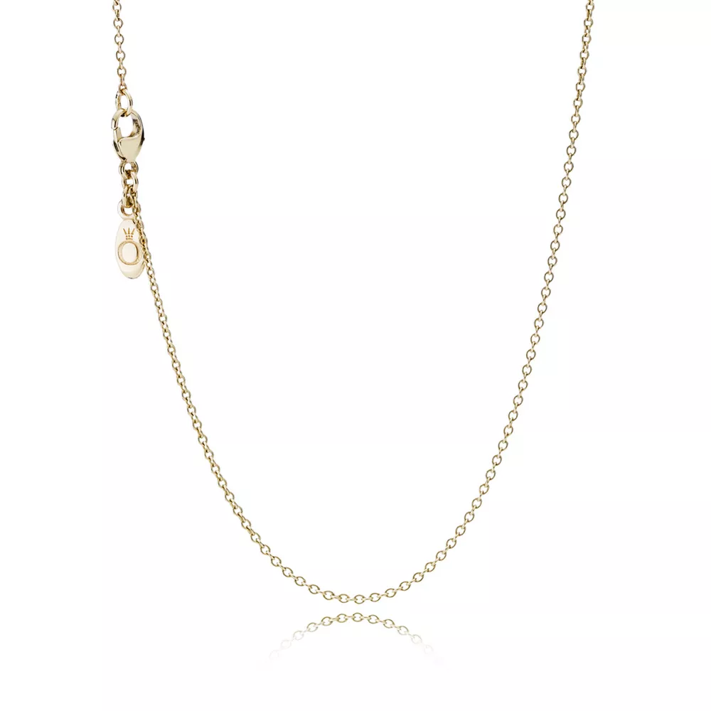 Colar PANDORA Mini Elos De Ouro