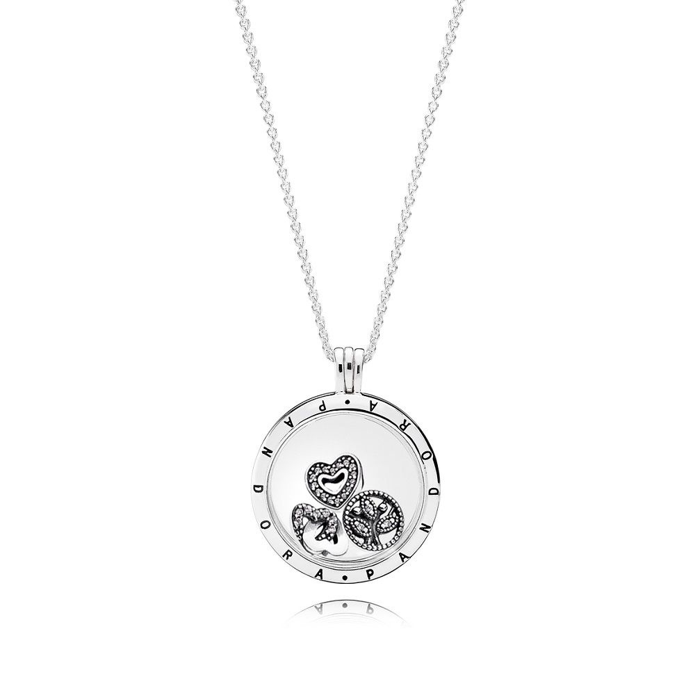 pandora floating locket amo família