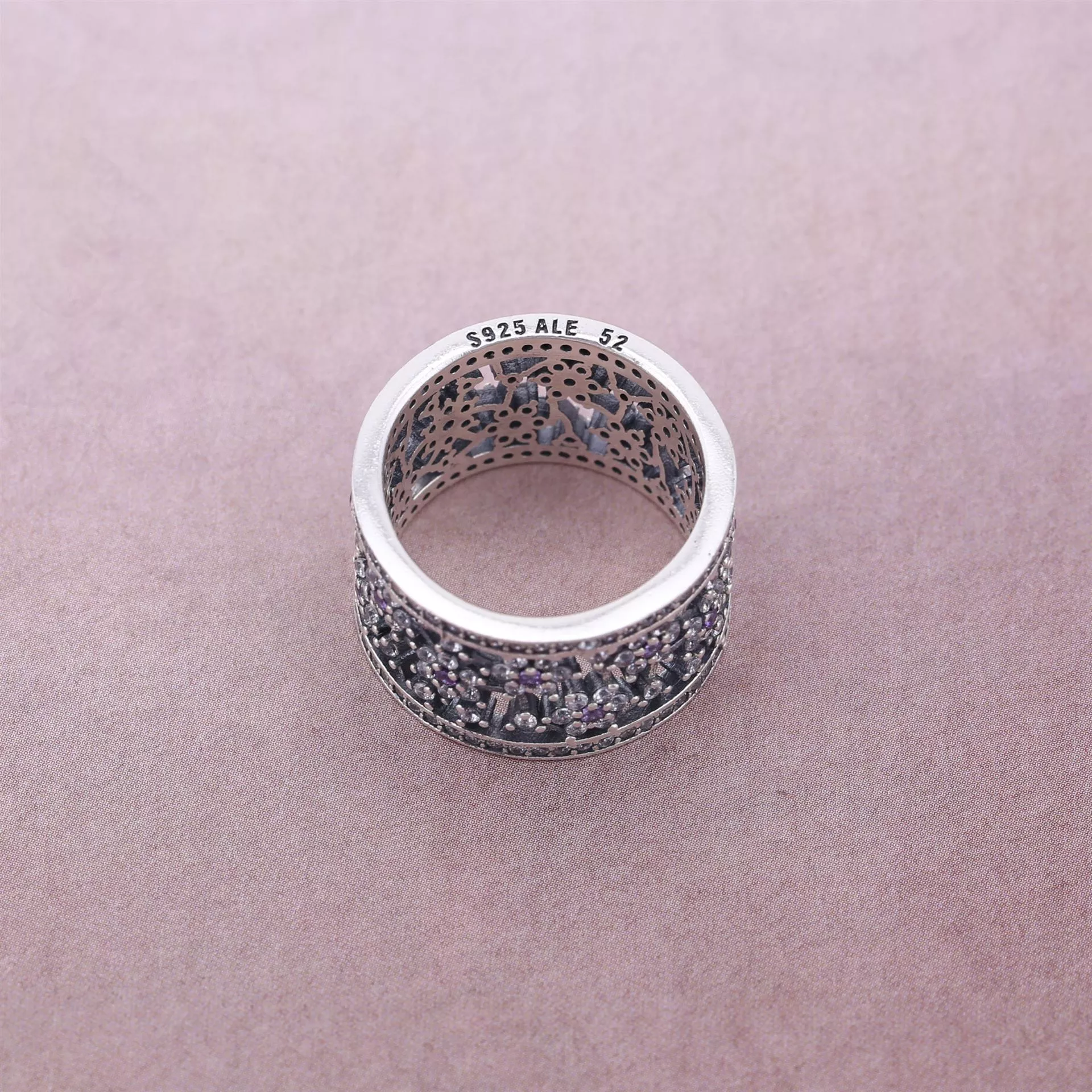 Anel PANDORA Ramo Forget-me-Knot Flor da Recordação - 190991ACZ