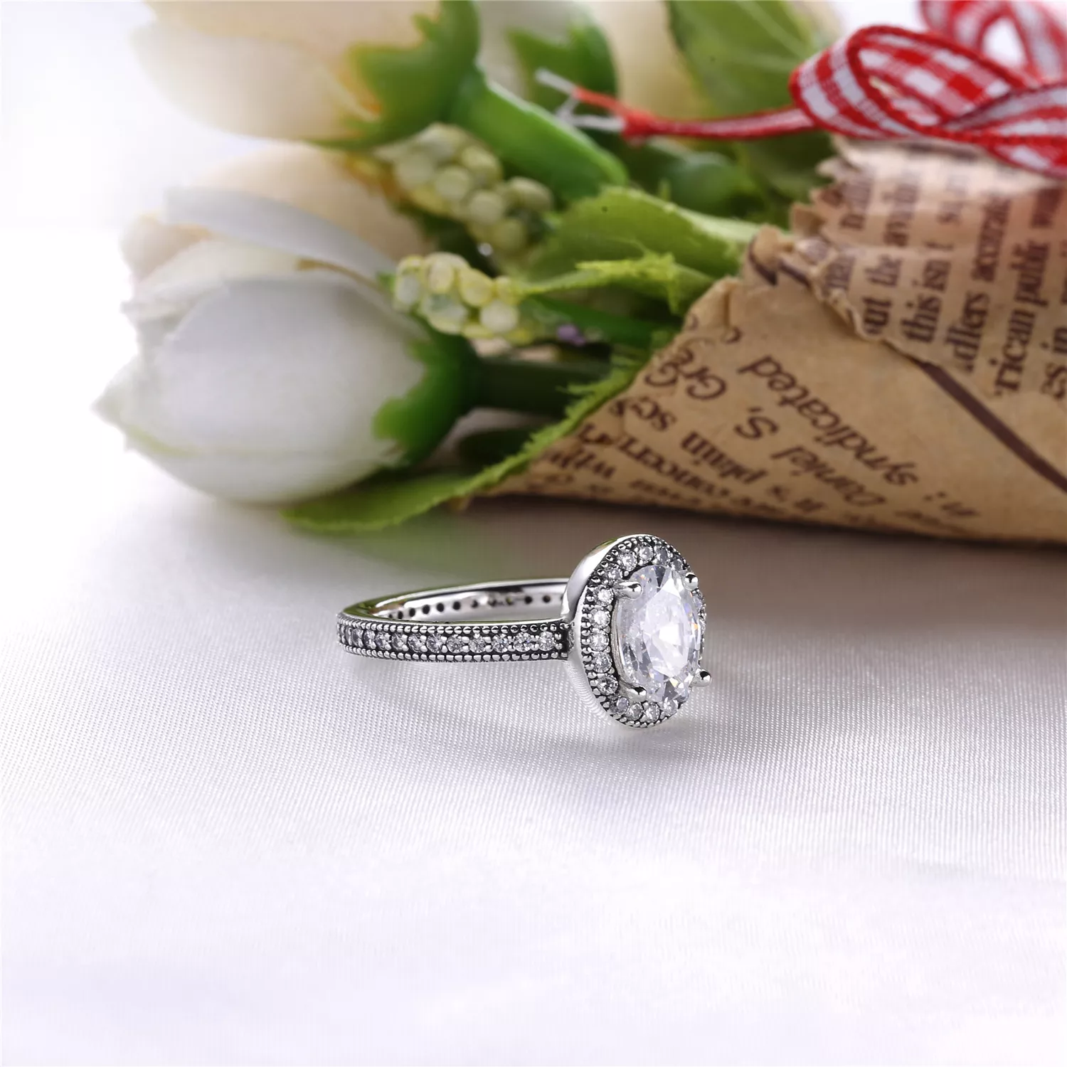 Anel PANDORA Beleza Elegante - 191017CZ