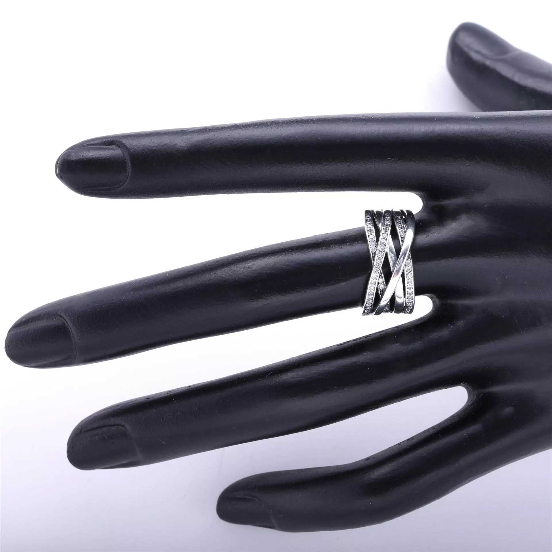 Anel PANDORA de Prata Grande Brilho - 190919CZ