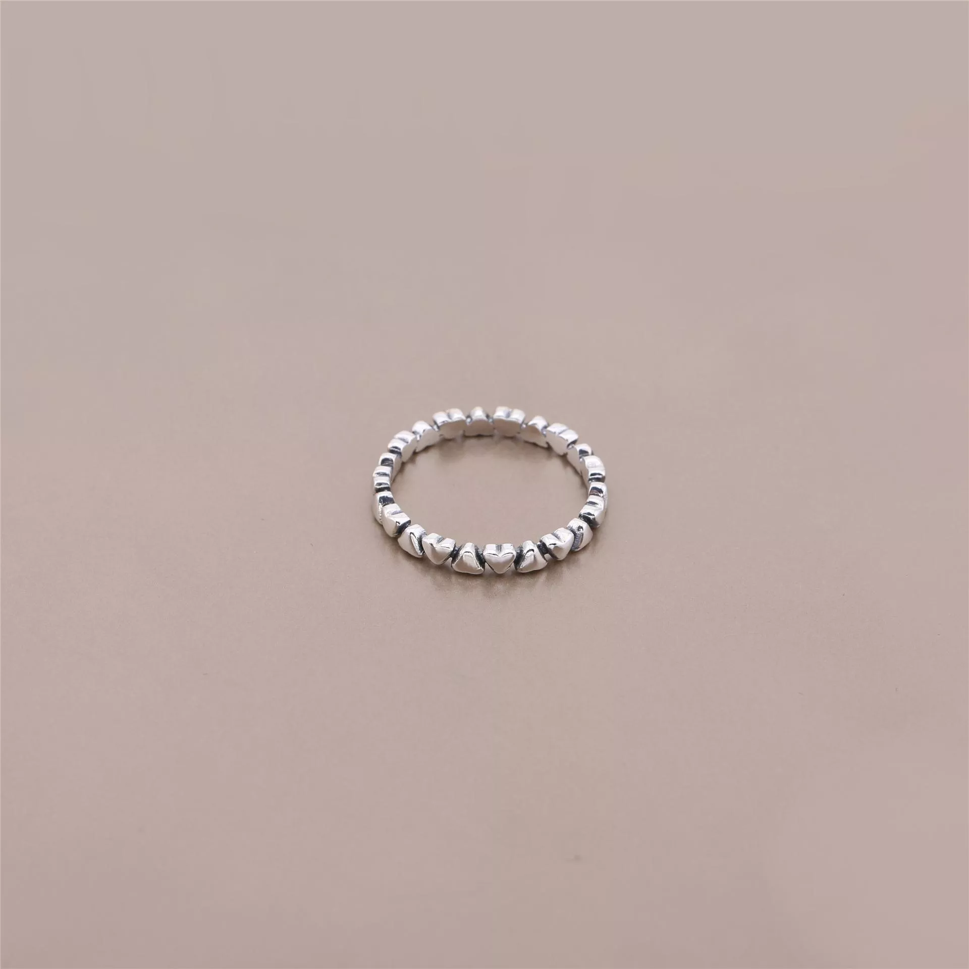 Anel PANDORA Coração de prata - 190837