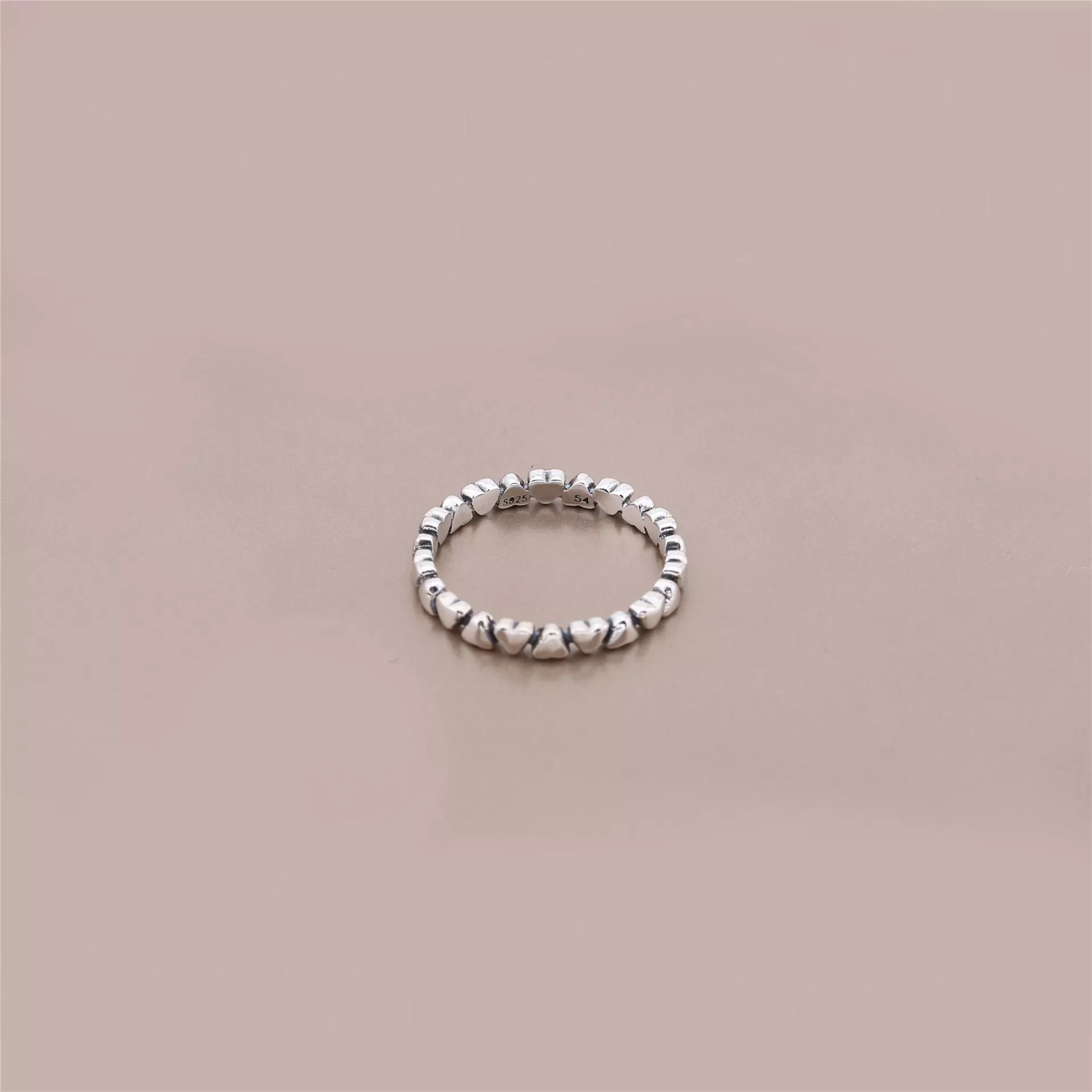 Anel PANDORA Coração de prata - 190837