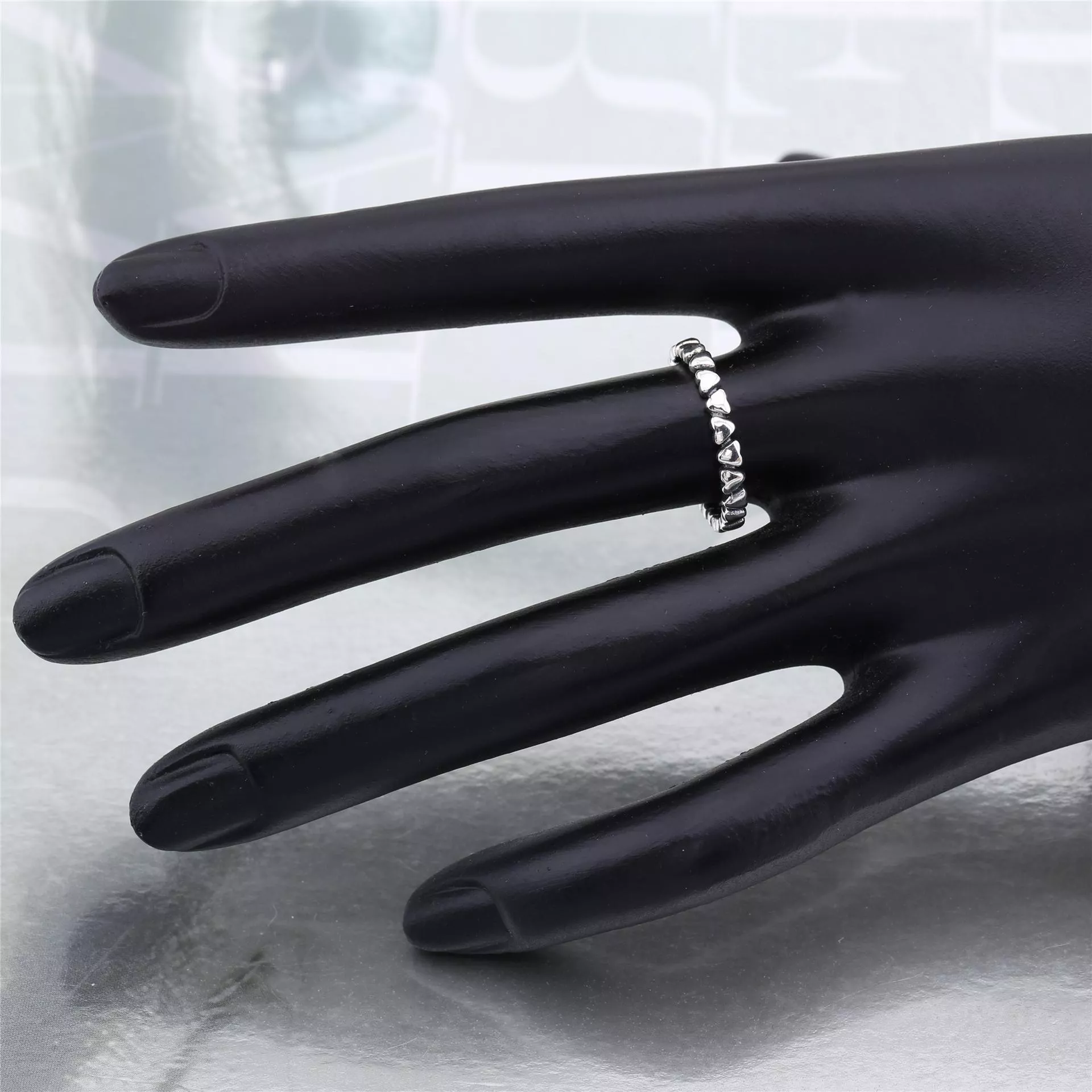 Anel PANDORA Coração de prata - 190837