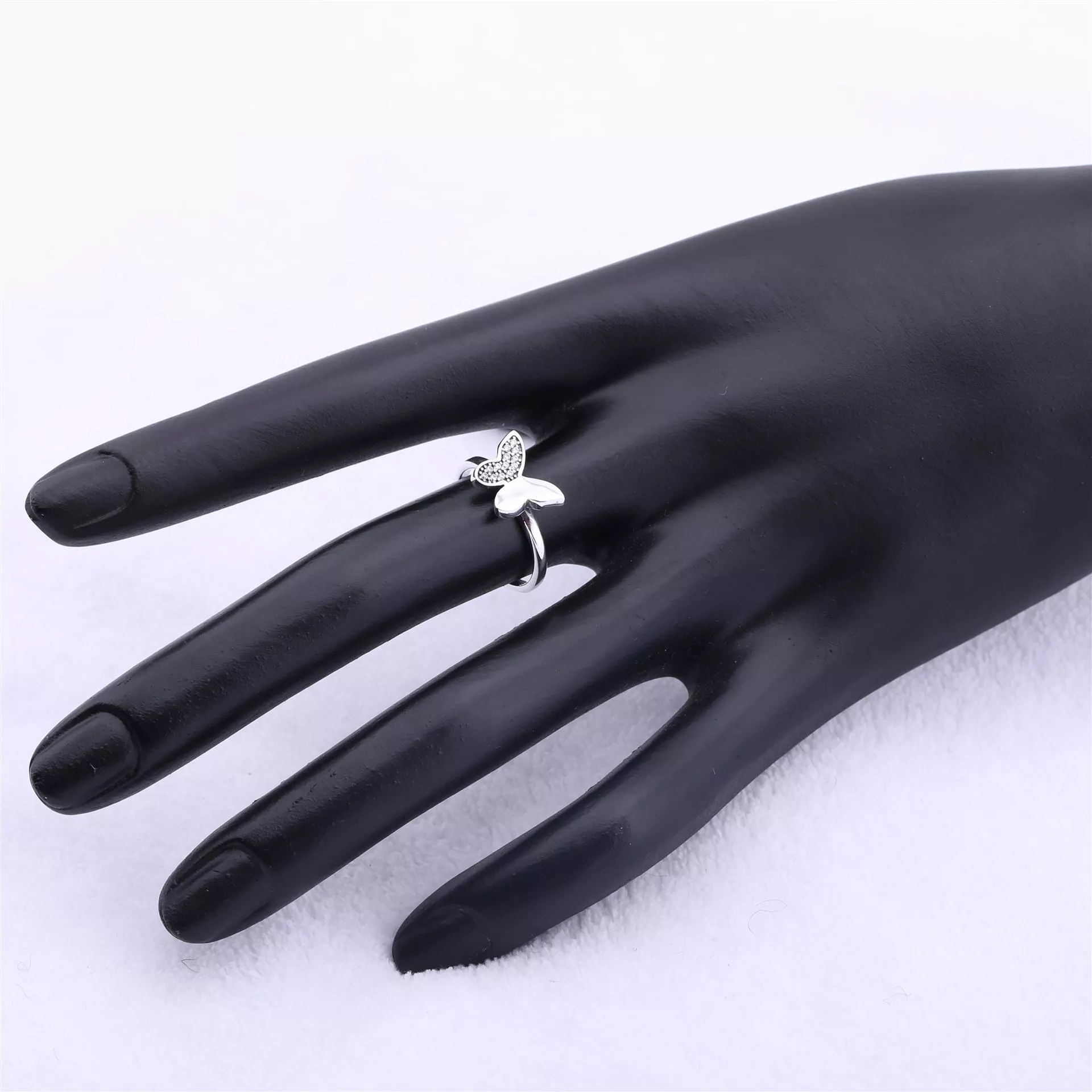 Anel PANDORA de prata Borboleta