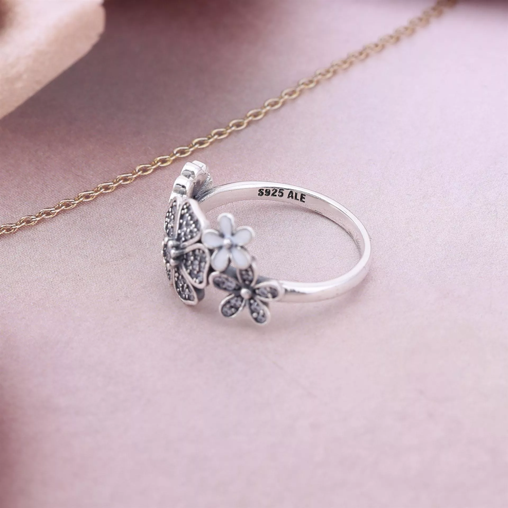 Anel PANDORA Buquê da Primavera - 190984CZ