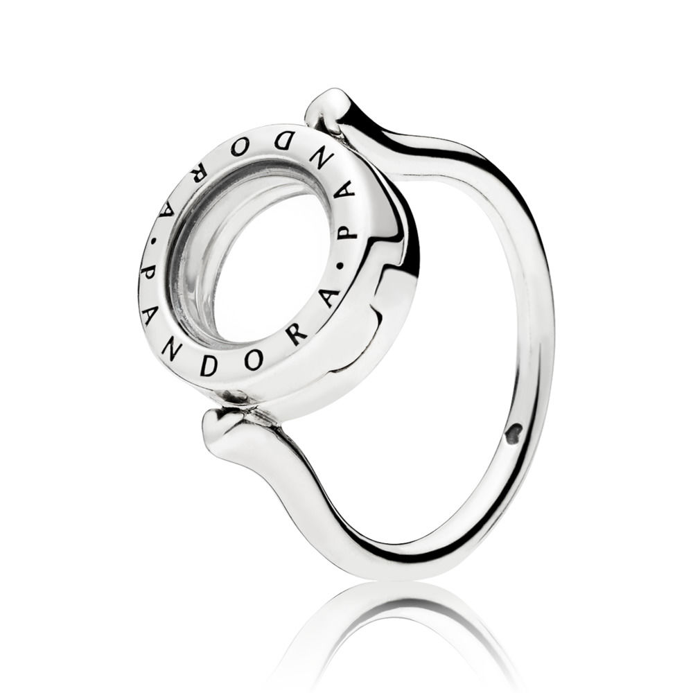 anel pandora floating locket