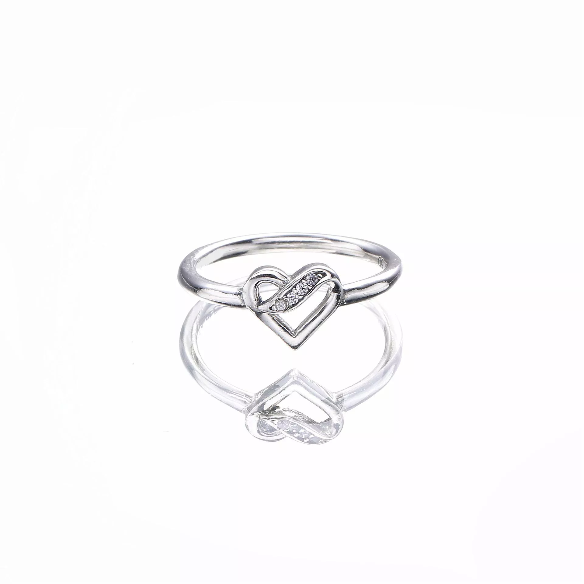 Anel PANDORA Laços do Amor - 191022CZ